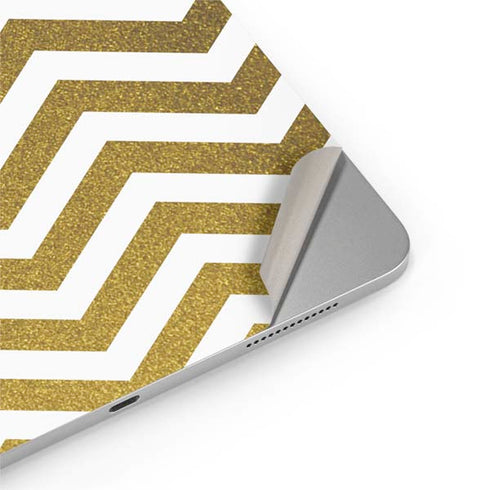 Gold Chevron iPad Pro 13in M4 (2024) Skin