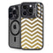 Gold Chevron iPhone 13 Pro Max Kickstand Case