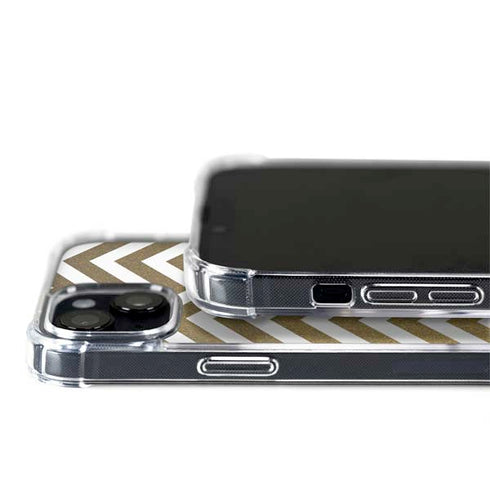 Gold Chevron iPhone 14 MagSafe Case