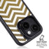 Gold Chevron iPhone 14 Plus Kickstand Case