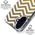 Gold Chevron iPhone 16 Clear Case