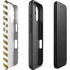 Gold Chevron iPhone 16 Plus Impact Case