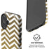 Gold Chevron iPhone 16 Plus Magsafe Impact Case