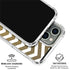Gold Chevron iPhone 16 Pro Clear Case