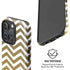 Gold Chevron iPhone 16 Pro Magsafe Impact Case