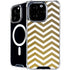 Gold Chevron iPhone 16 Pro Max MagSafe Case