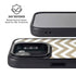 Gold Chevron iPhone 16e Kickstand Case