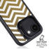 Gold Chevron iPhone 16e Kickstand Case