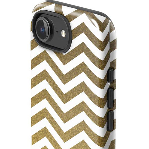 Gold Chevron iPhone 16e Impact Case