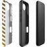 Gold Chevron iPhone 16e Impact Case