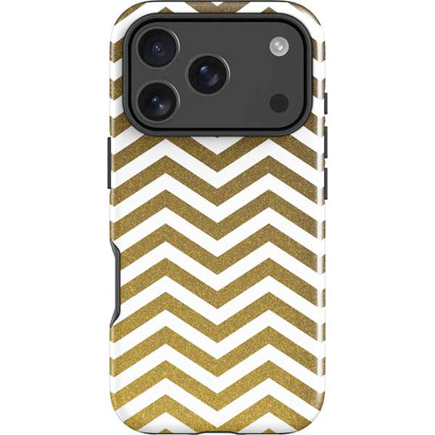 Gold Chevron iPhone 18 Pro Impact Case