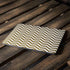 Gold Chevron Apple MacBook Air Skin