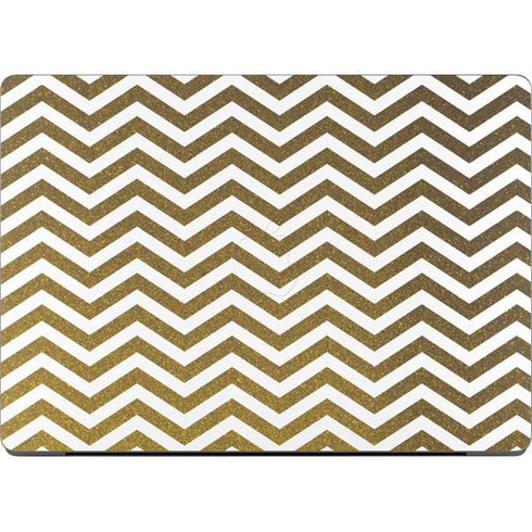Gold Chevron Apple MacBook Pro 14-inch Skin