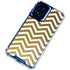Gold Chevron Moto G 5G (2024) Clear Case