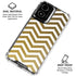 Gold Chevron Moto G Power 5G (2024) Clear Case