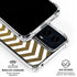 Gold Chevron Moto G Power 5G (2024) Clear Case