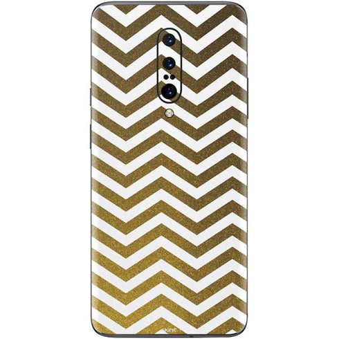 Gold Chevron OnePlus 7 Pro Skin