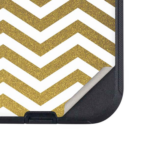 Gold Chevron Otterbox Defender iPhone Skin