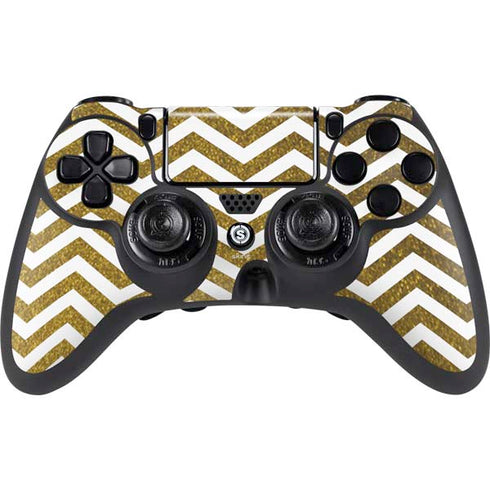 Gold Chevron PlayStation PS4 Skins