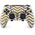 Gold Chevron PS5 DualSense Edge Pro Controller Skin