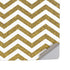 Gold Chevron PS5 Pro Disk Console Skin