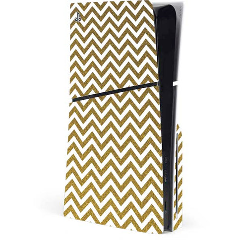 Gold Chevron PlayStation PS5 Skins
