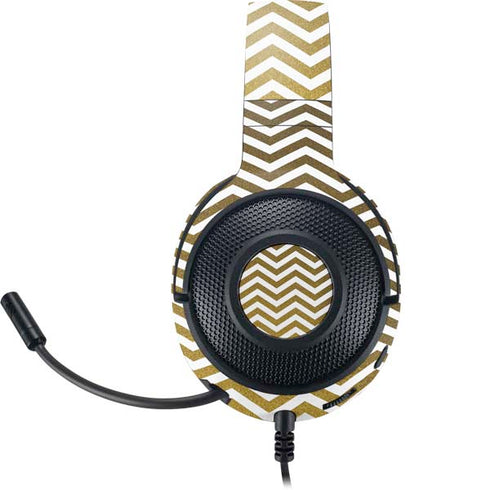 Gold Chevron Razer Kraken X Skin
