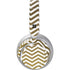 Gold Chevron Surface Headphones Skin