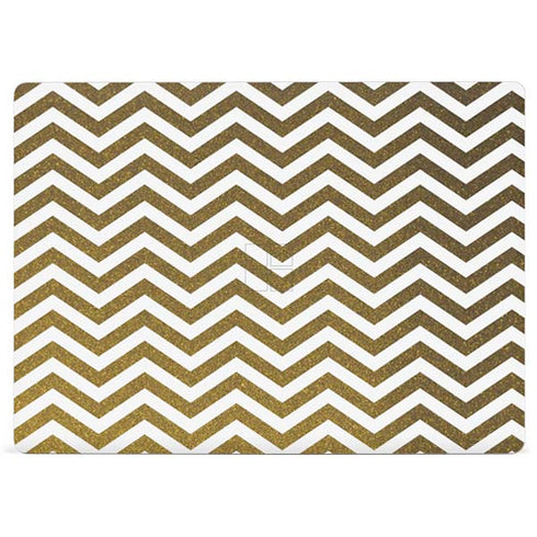 Gold Chevron Surface Laptop 2 Skin