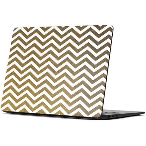 Gold Chevron Surface Laptop 7 13.8in Skin