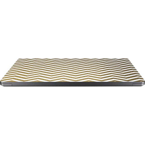 Gold Chevron Surface Laptop 7 13.8in Skin