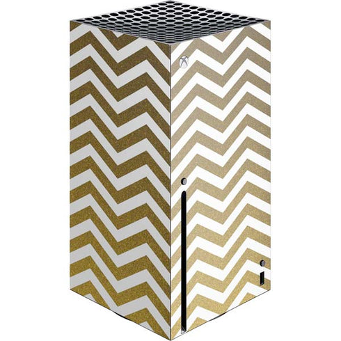 Gold Chevron Xbox Series X Skins