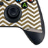 Gold Chevron XBox Series X Digital Edition Bundle Skin