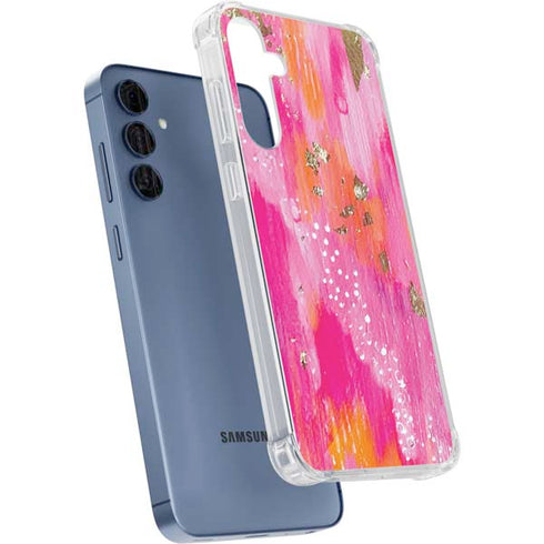 Gold Dust by Etta Vee Galaxy A55 5G Clear Case