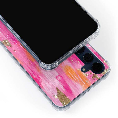 Gold Dust by Etta Vee Galaxy A55 5G Clear Case