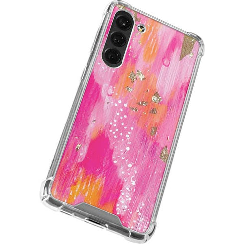 Gold Dust by Etta Vee Galaxy S24 FE Clear Case