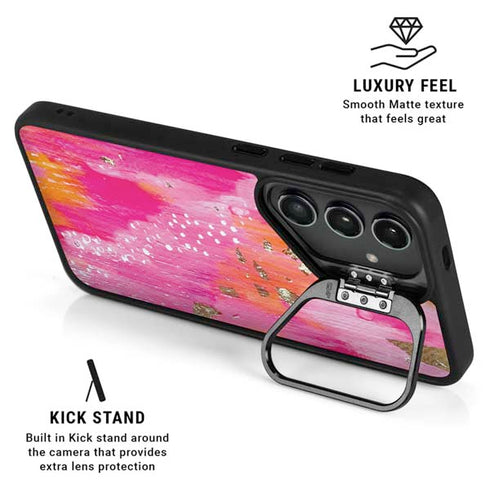 Gold Dust by Etta Vee Galaxy S24 FE Kickstand Case