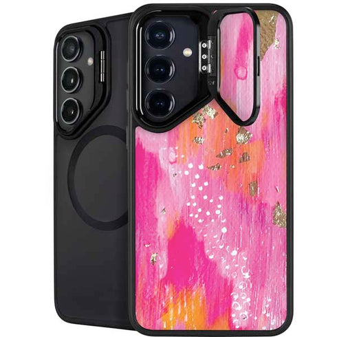 Gold Dust by Etta Vee Galaxy S25 Kickstand Case