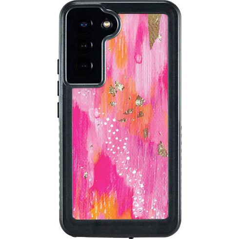 Gold Dust by Etta Vee Galaxy S24 Plus Waterproof Case