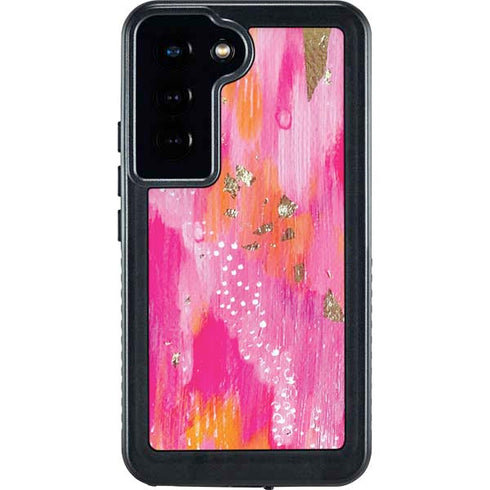 Gold Dust by Etta Vee Galaxy S24 Waterproof Case