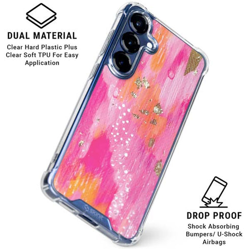 Gold Dust by Etta Vee Galaxy S25 Plus Clear Case