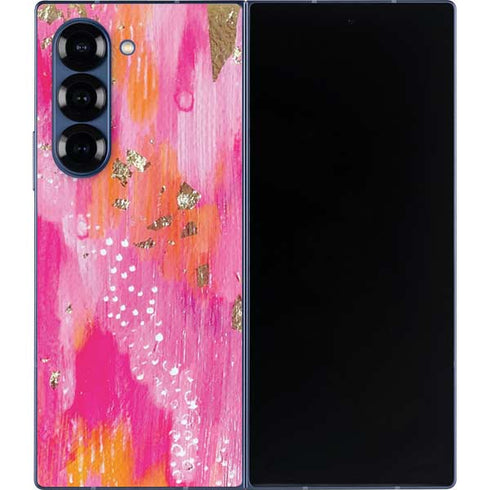 Gold Dust by Etta Vee Galaxy Z Fold6 Skin