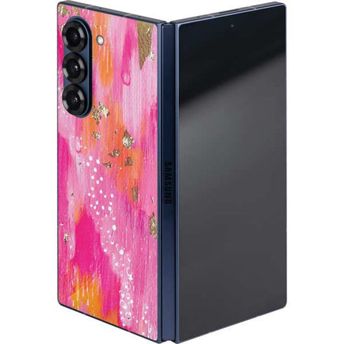 Gold Dust by Etta Vee Galaxy Z Fold6 Skin