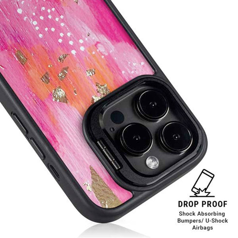Gold Dust by Etta Vee iPhone 15 Pro Kickstand Case