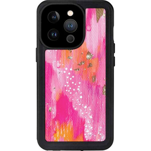 Gold Dust by Etta Vee iPhone 15 Pro Waterproof Case