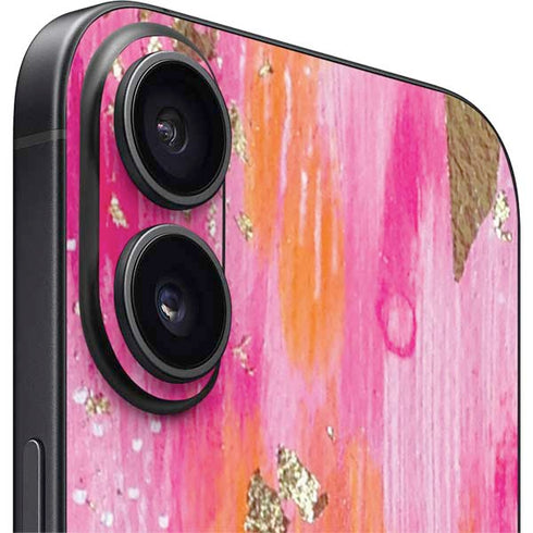 Gold Dust by Etta Vee iPhone 16 Plus Skin