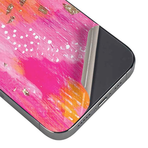 Gold Dust by Etta Vee iPhone 16e Skin