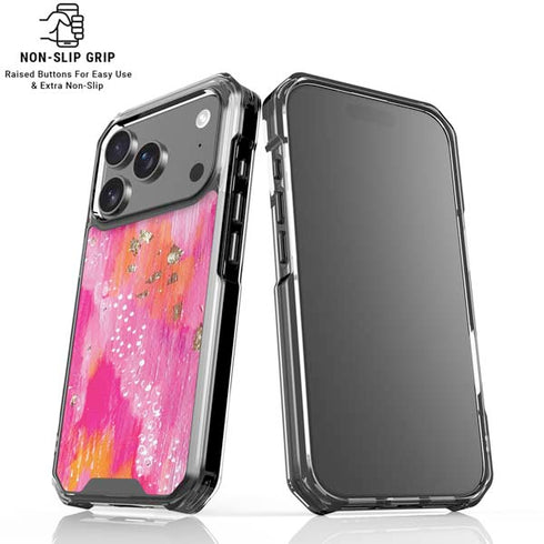 Gold Dust by Etta Vee iPhone 18 Pro Clear Case