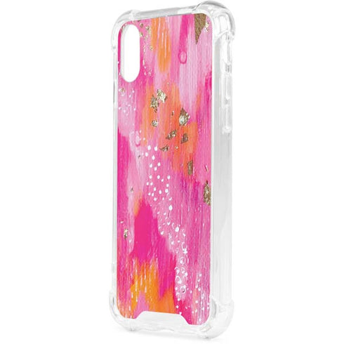 Gold Dust by Etta Vee iPhone XS Clear Case