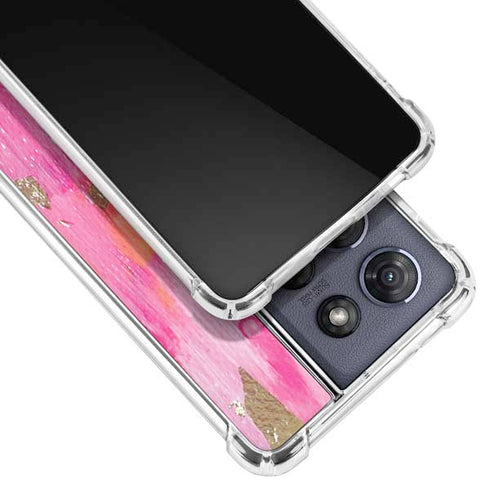Gold Dust by Etta Vee Moto G Power 5G (2025) Clear Case